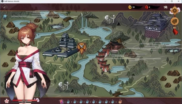 半妖忍少女 电脑安卓双端 中文汉化版本