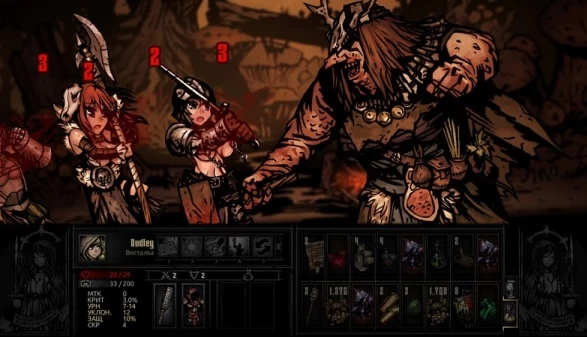 暗黑地牢：绅士版 Darkest Dungeon steam官方中文版本 附超美化整合少女地牢MOD+全DLC